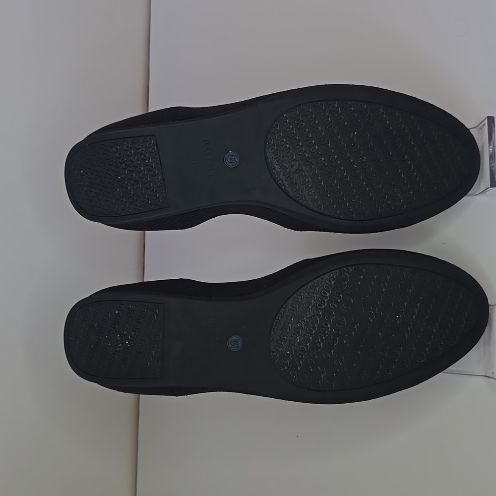 Rothy's The Loafer Black Round Toe Slip-On Flat Loafers - Picture 10 of 13